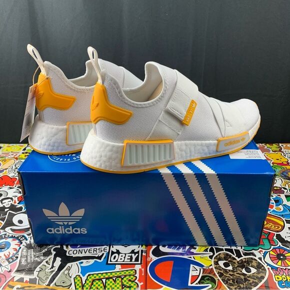 Adidas NMD R1 Straps Yellow Various Womens Sizes - Picture 2 of 14